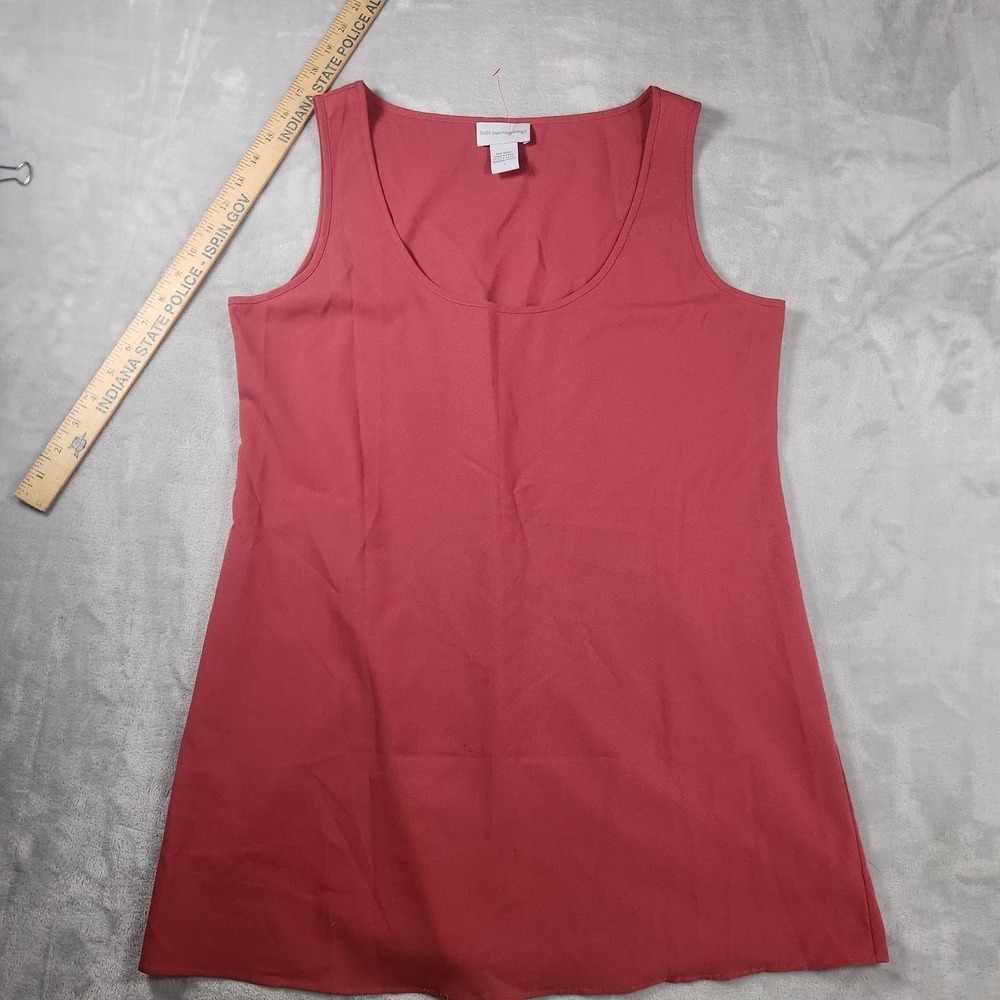 Soft Surroundings Berry Tank Top Small Flowy Lightweight Sleeveless Boho Cottage